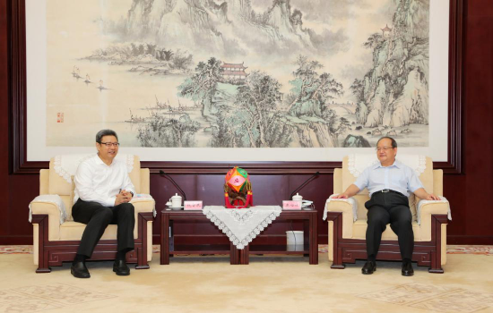 錢智民拜會廣西壯族自治區(qū)黨委、政府主要領導并調(diào)研廣西公司