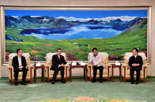 錢智民拜會(huì)吉林省委書記巴音朝魯、省長(zhǎng)景俊海并調(diào)研吉電股份