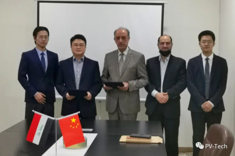 中國(guó)能建與伊拉克、越南簽署355MW光伏項(xiàng)目