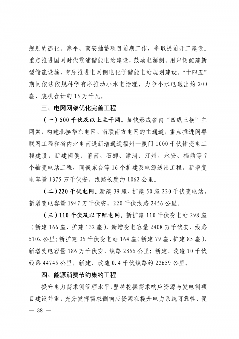光伏新增300萬千瓦！福建省發(fā)布《“十四五”能源發(fā)展專項規(guī)劃》