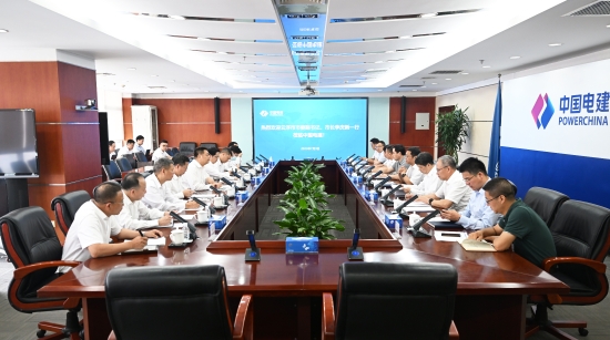 中國電建黨委常委、副總經理劉源會見云浮市委副書記、市長李慶新