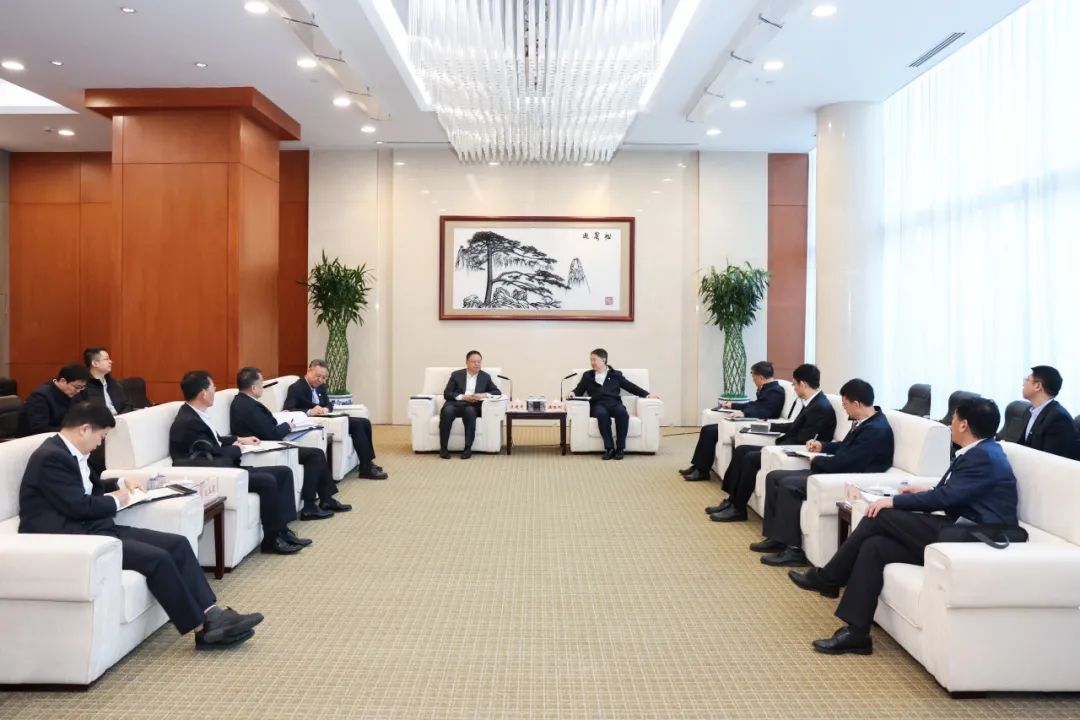 華能集團黨組書記、董事長溫樞剛會見中國鐵建黨委書記、董事長汪建平