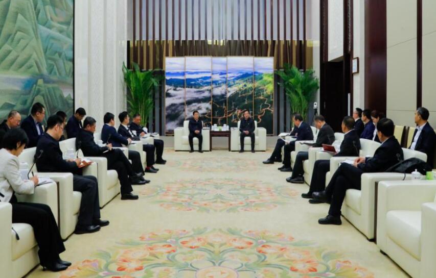 國家電投黨組書記、董事長劉明勝會見遼寧省委常委、沈陽市委書記王新偉
