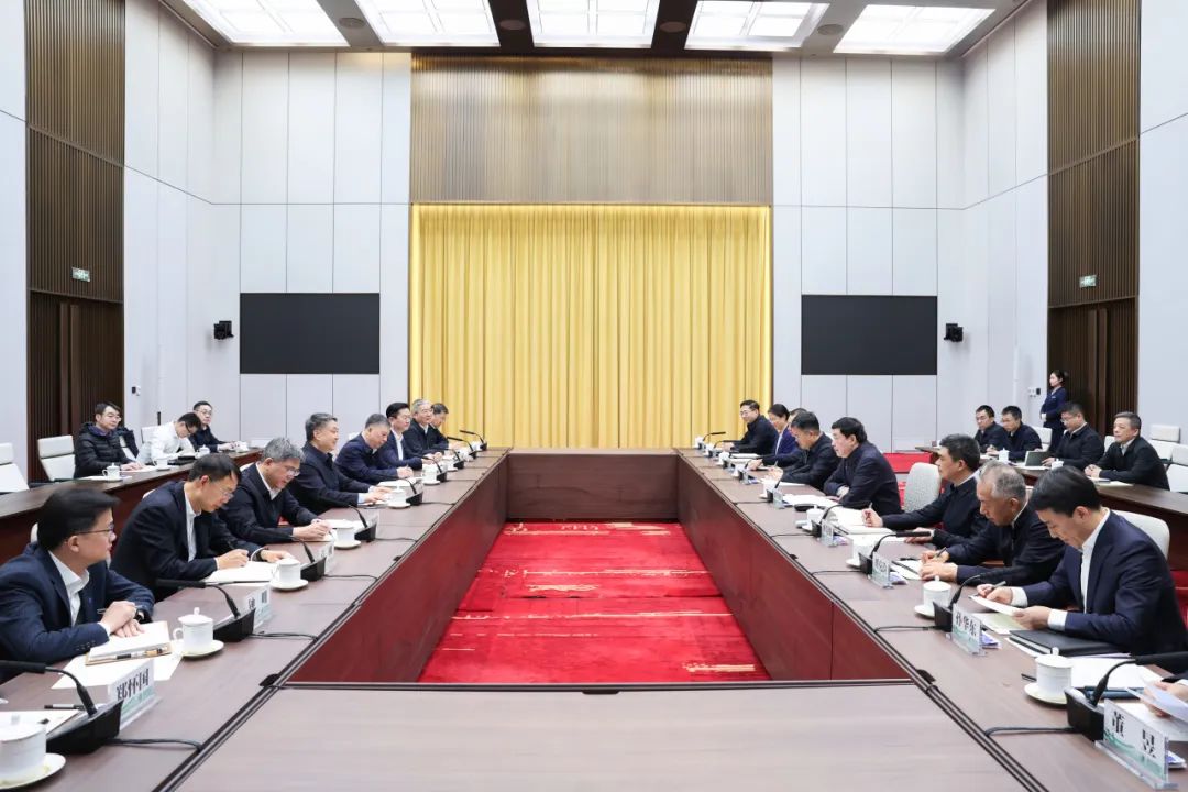 溫樞剛張文峰與國家電網董事長張智剛、總經理龐驍剛會談